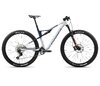 Orbea OIZ M30 L Halo Silver-Blue Carbon View (Gloss)